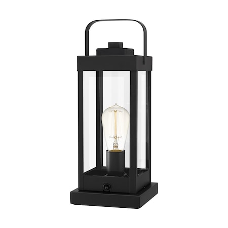 Quoizel Westover 1-Light Earth Black Outdoor Table Lamp WVR9806EK